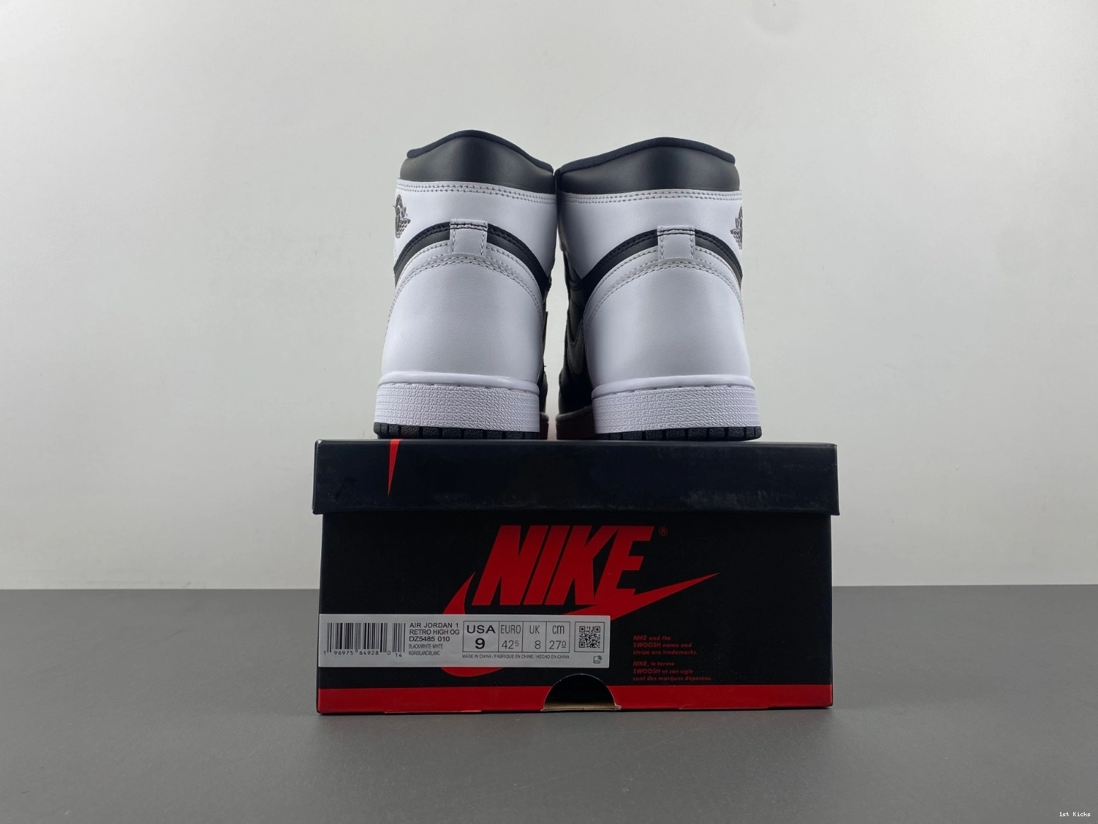 White Jordan DZ5485-010 Air Black 1 1111